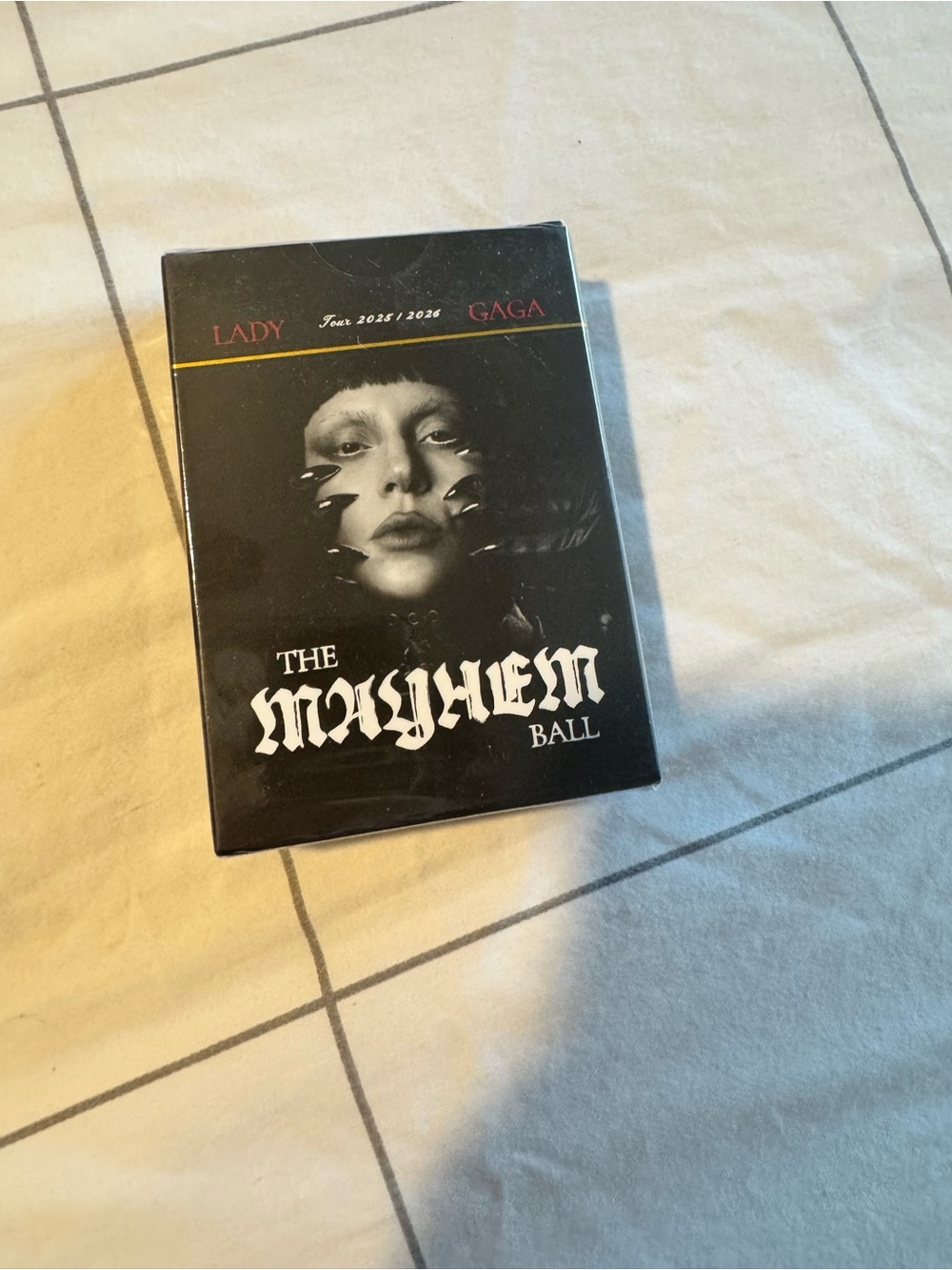 Lady Gaga The Mayhem Ball Playing Cards